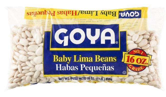 Goya Baby lima beans (habas blancas) 1lb