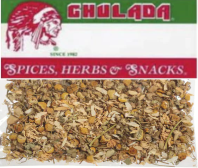 Chulada Manzanilla Flor (Chamomile) 12pk