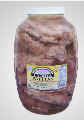 Durango Patitas in brine (Pigs Feet) 11lbs- PICK UP ONLY