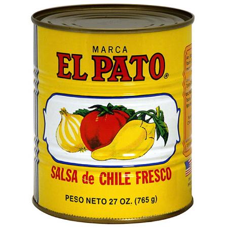 El Pato Salsa 27oz lata amarillo