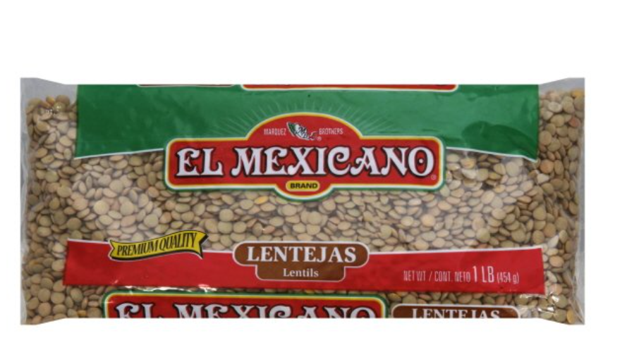 El Mexicano Lentejas (Lentils) 1lb