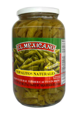 El Mexicano Nopalitos en Salmuera 27 oz