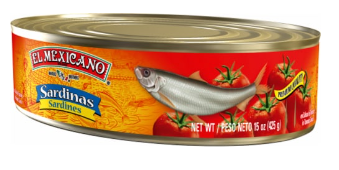El Mexicano Sardines in tomato sauce 15oz