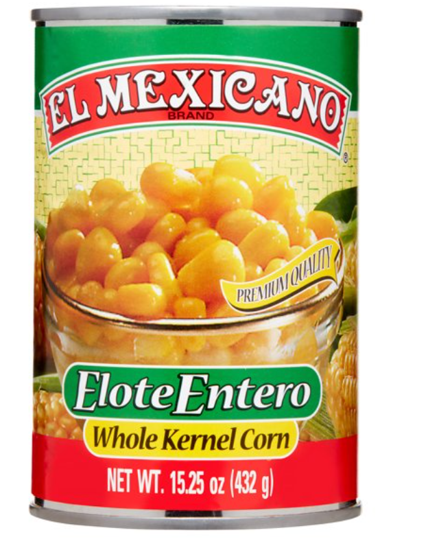 El Mexicano Whole Corn 15oz