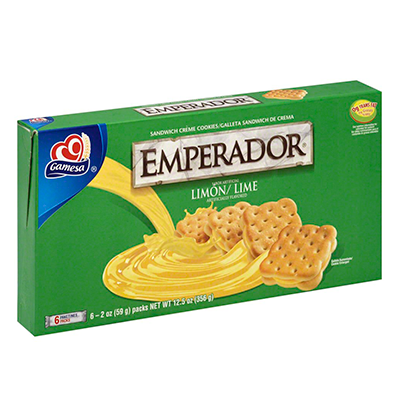 Gamesa Emperador Limon 12.5oz