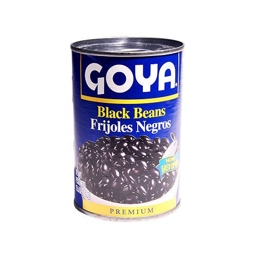 2466- Goya Black Beans 15oz