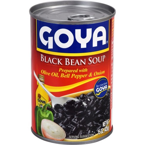 2067- Goya Black Bean Soup (olive, pepper & onion) 15