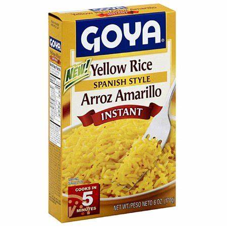 2643-Goya Instant Yellow Rice - Spanish Style 6oz