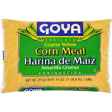 Goya Masarepa Harina de Maiz Amarilla/ Yellow Corn Meal 24 oz