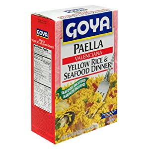 2541- Goya Paella Mix with seafood 19 OZ