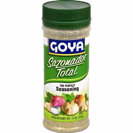 3802- Goya Sazon Total Con Pimienta 11oz