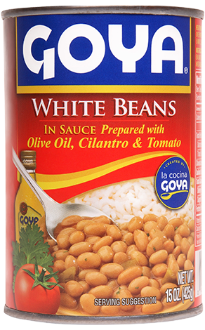 2059- Goya White Beans Guisada 15 oz