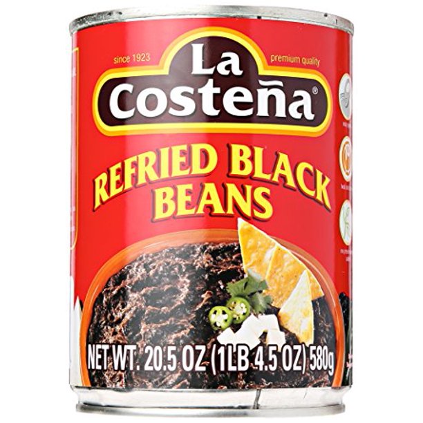 La Costena Refried Black Bean 20.5oz
