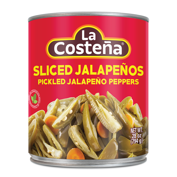 La Costena Sliced Jalapeno 28oz