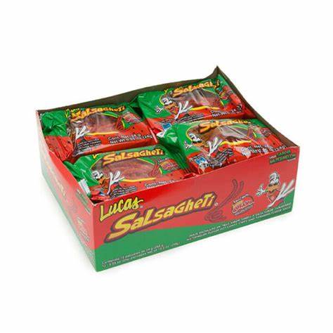 Lucas Salsagheti Sandia 1 box = 12 packs