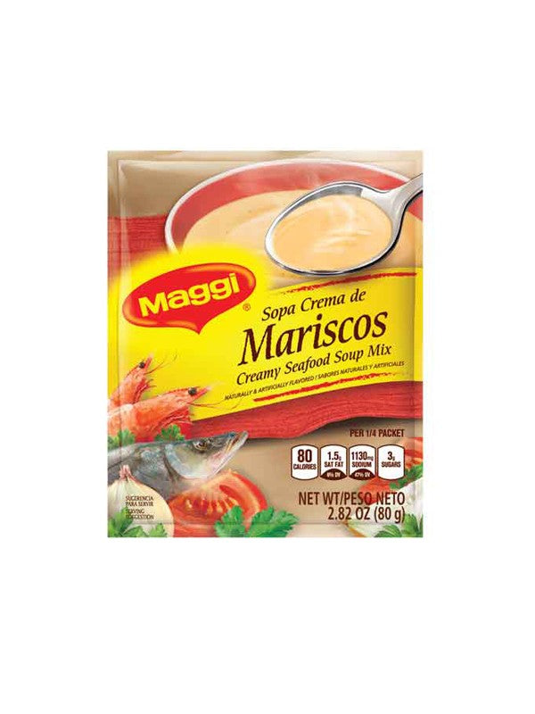 Maggi Creamy Seafood (Sopa de Crema De Mariscos)