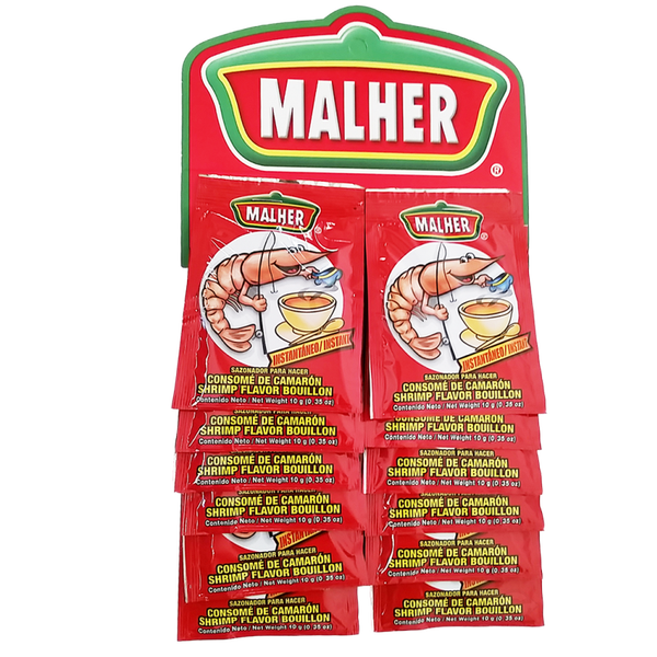 Malher Consome Camaron (Shrimp) Tira (Strip)