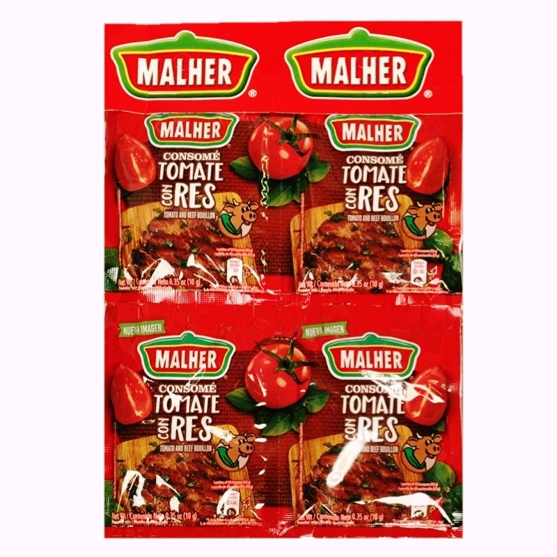Malher Consome de Tomate con Res (Tomato/Beef) Tira (Strip)