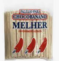 Melher-Palillos para Choco Banano 140gr