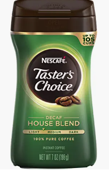 Nescafe Decaf Verde 7oz----> pick up only