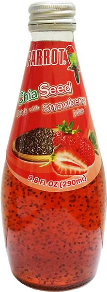 Parrot Strawberry Chia Drink 10oz- PICK UP ONLY