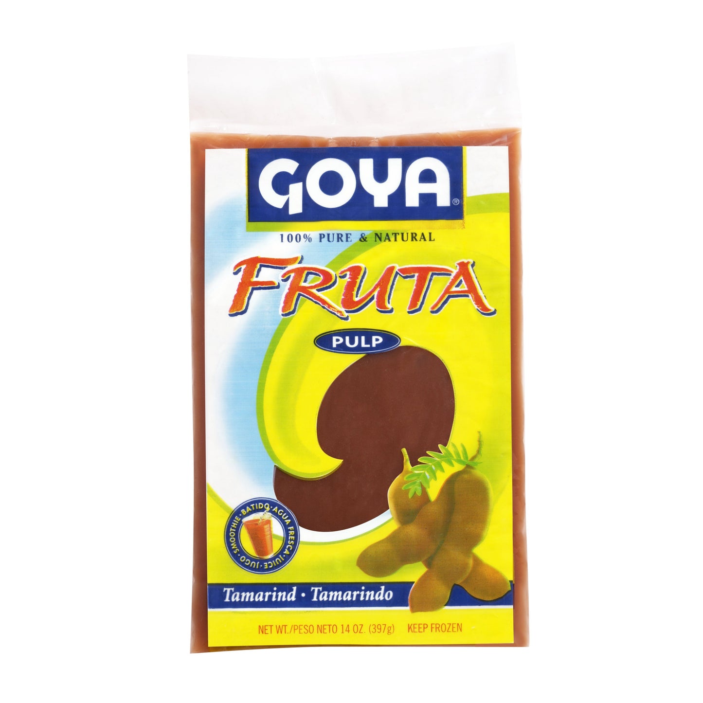 Goya Pulpa Tamarindo 14OZ----> PICK UP ONLY