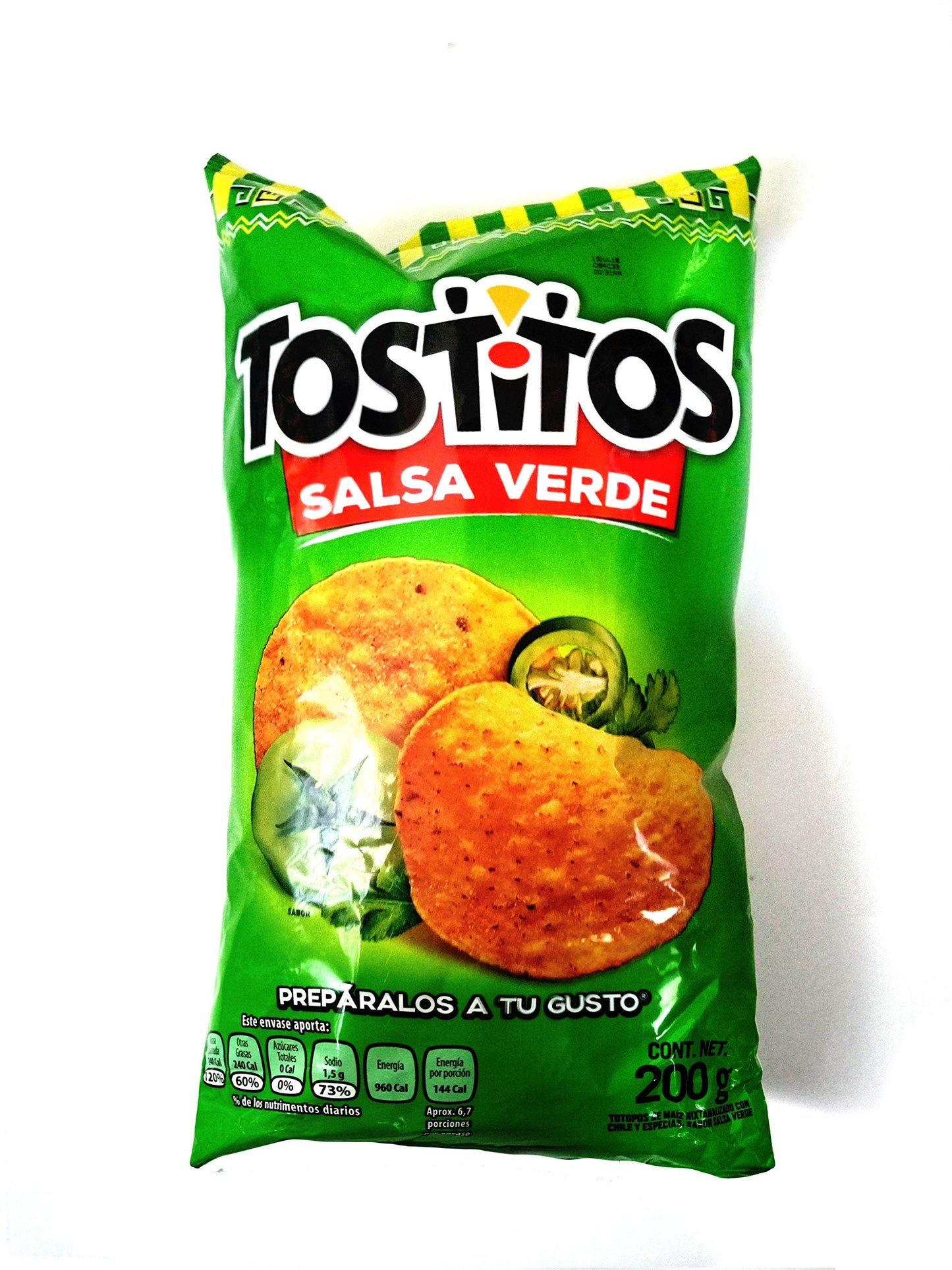 Sabritas Tostitos Grande Salsa Verde 6.01oz