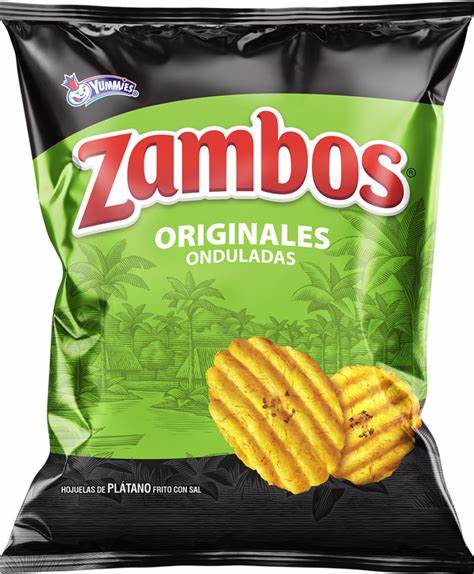 Zambos Plantain Salt (Onduladitas) 5.4oz