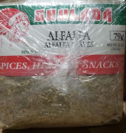 Chulada Alfalfa Leaves 12pk