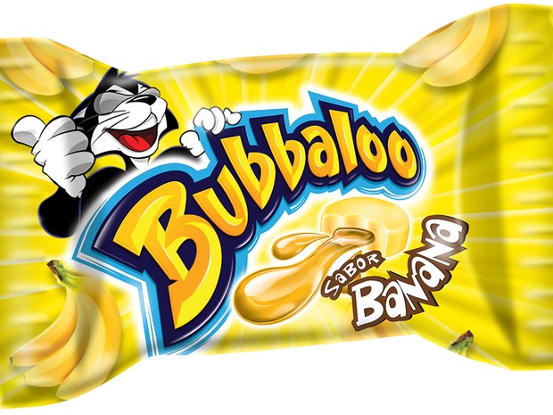 Bubbaloo Gum Banana 1/50 ct