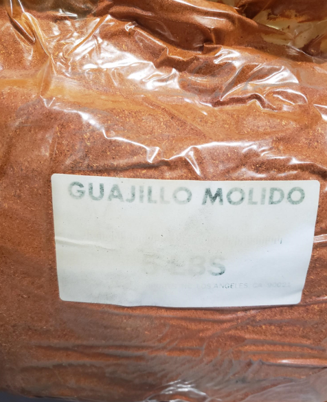 Bulk Chile Guajillo Molido (5 lb bag) --Mexico