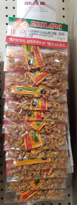 Chulada Camaron Y Salsa Picante (Shrimp and Hot Sauce) 12pk