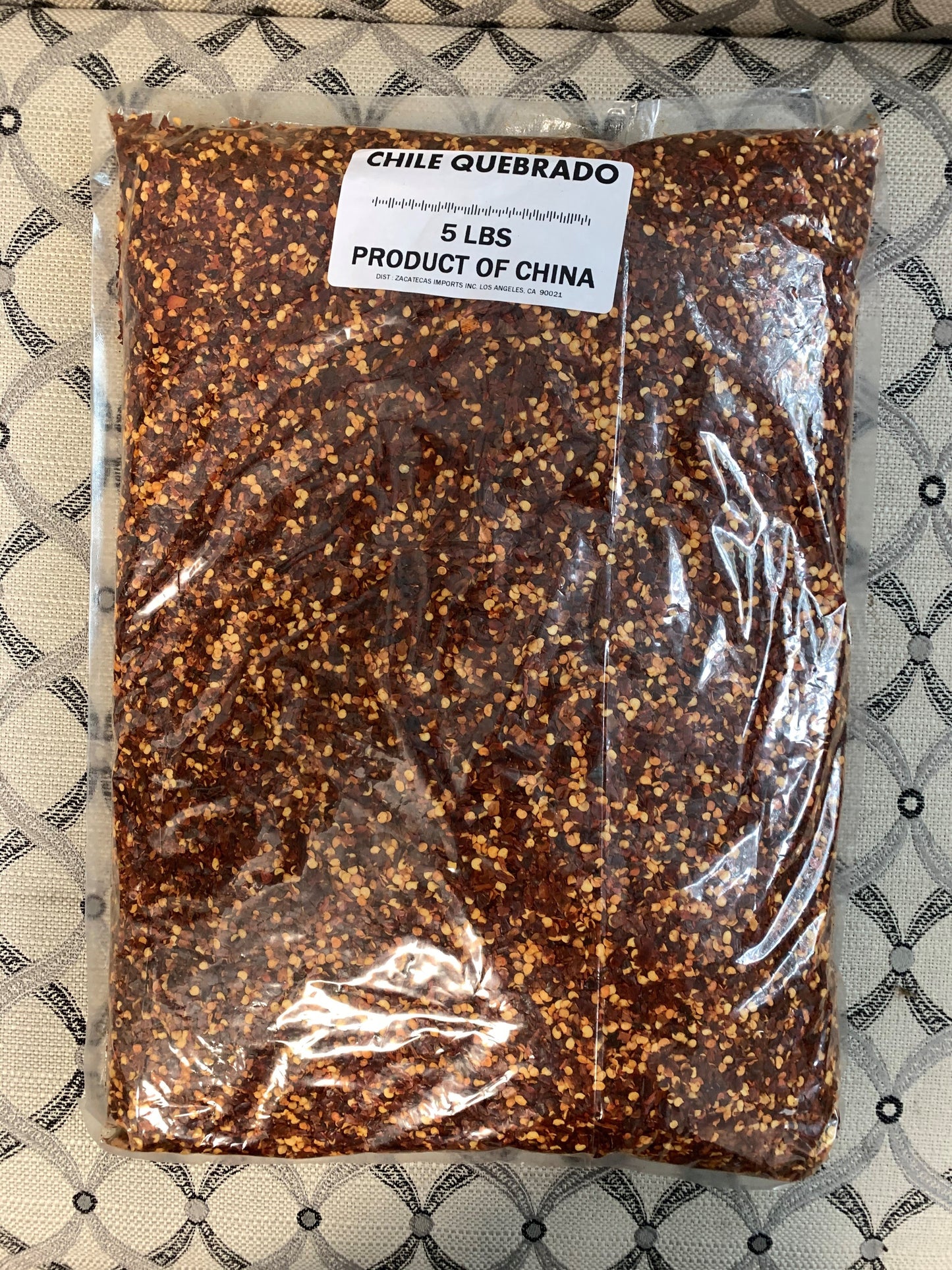 Bulk Chile Quebrado (Crushed (5 lb bag) --China