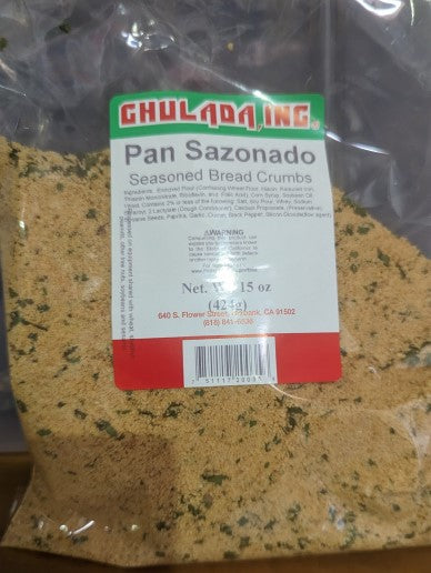 Chulada Pan Molido Sazonado 15oz