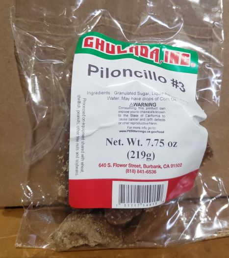 Chulada Piloncillo 12pk ( each pack has 2 pieces)
