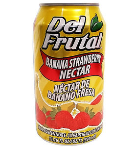 Del Frutal Banana / Strawberry 11.16oz- PICK UP ONLY