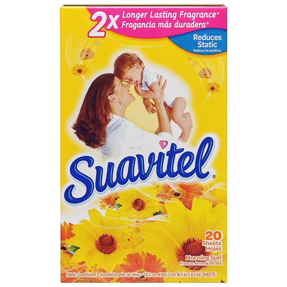 Suavitel Morning Sun Dryer Sheets 20 SHEETS