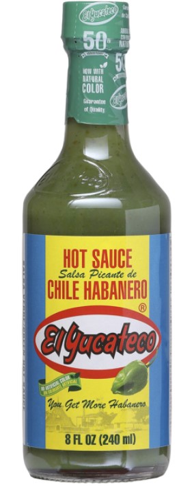El Yucateco Habanero Green 8oz----> pick up only
