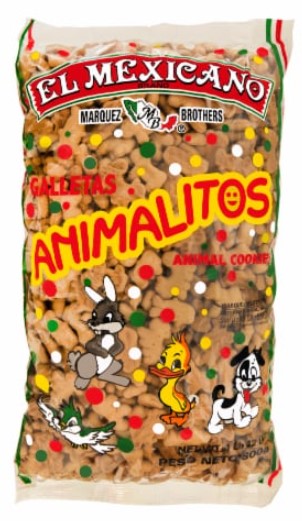 El Mexicano Galleta Animal 8.69oz
