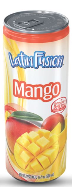Latin Fusion Splash Mango 16.9oz