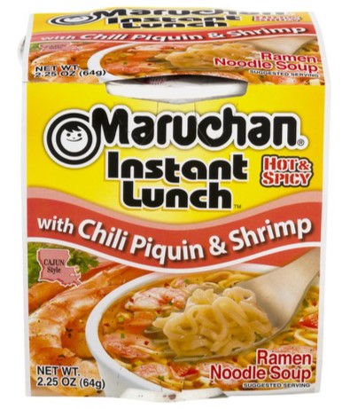 Maruchan Shrimp & Chile PIQUIN 12/2.25oz