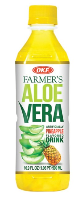 OKF Aloe Vera Pineapple 500ml- PICK UP ONLY