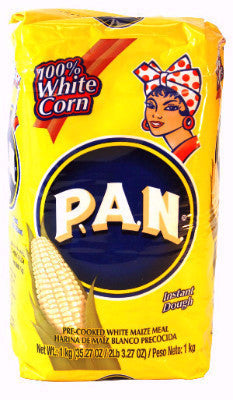 Harina Pan Blanca (bolsa amarilla 2lb)