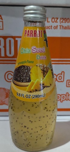 Parrot Pineapple CHIA Drink 12/290ml