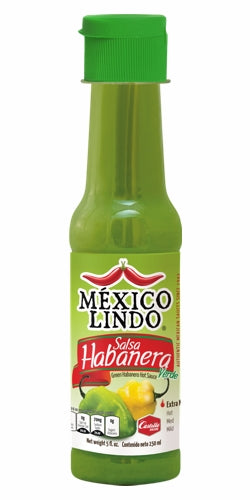 Mexico Lindo Castillo Salsa Habanero Verde 5oz---> pick up only