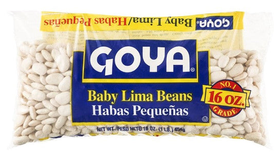 Goya Baby lima beans (habas blancas) 1lb