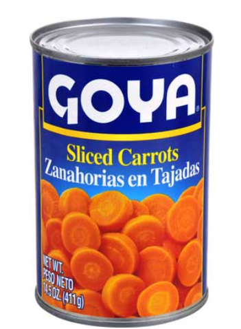 2573- Goya Sliced Carrots 14.5oz
