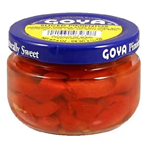 3930- Goya Fancy Sliced Red Pimiento 4oz Jar ---> PICK UP ONLY