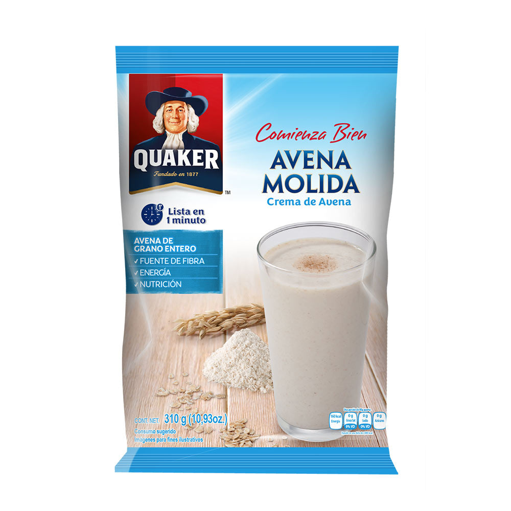Avena Quaker molida 310 grams
