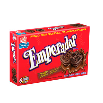 Gamesa Emperador Chocolate 14.34oz